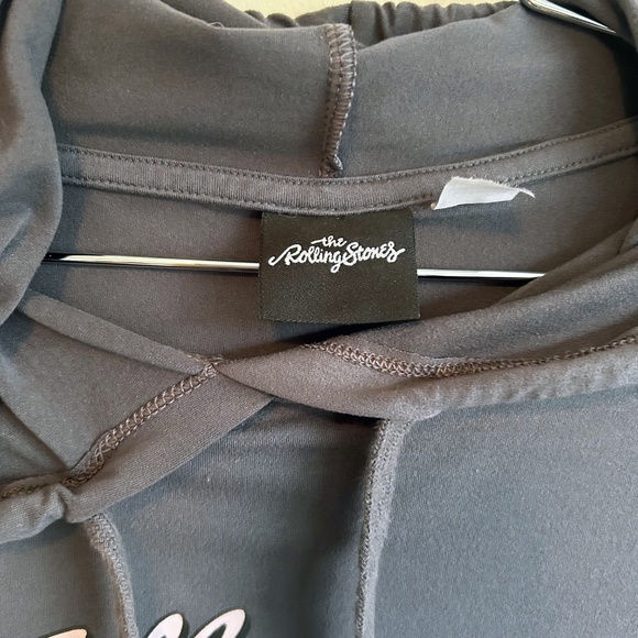 Rolling Stones Pullover Hoodie Dark Grey, Size Medium - Picture 3 of 10